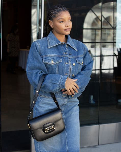 gucci horsebit campaign|halle bailey gucci 2023.